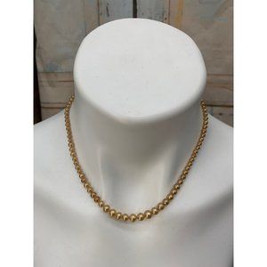 Graduated Coro Pearl Necklace, SterlingS Clasp